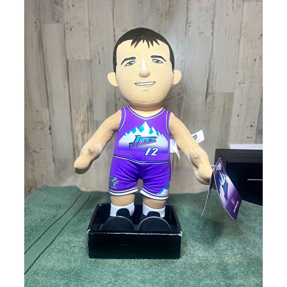 Bleacher Creatures NBA Utah Jazz John Stockton #12 Plush Figure Licensed